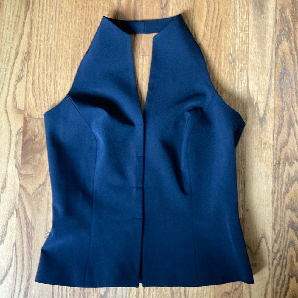 RARE FIND Jenne Maag open back vest